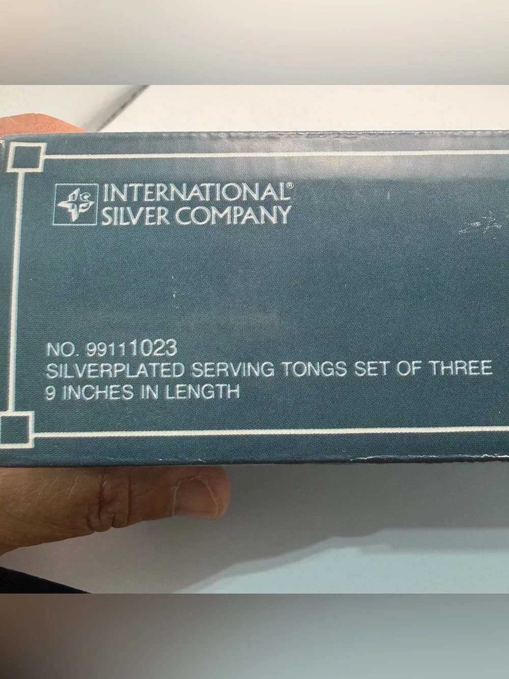Inrernatoonal Silver Company vintage 1991